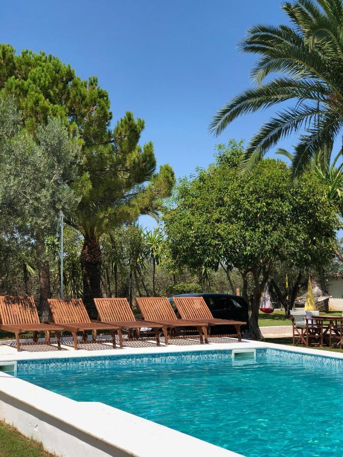Country Villa Peloponnese With Tennis Court And Pool Zevgolateíon Buitenkant foto